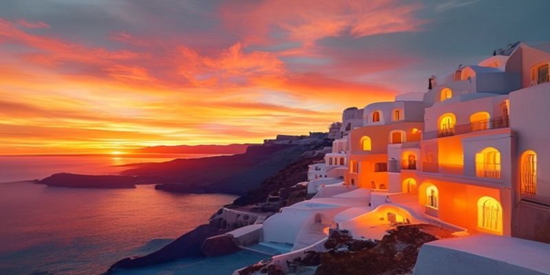stunning-sunset-over-oia-santorini