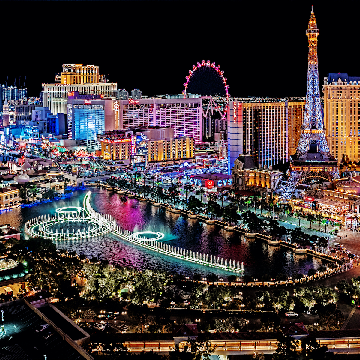 Las Vegas Night View